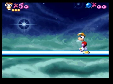 Rayman Junior - Level 2 (EU) screen shot game playing